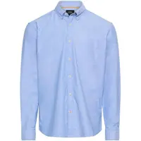 Camel active Langarmhemd unifaben, mit Button-Down-Kragen