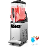 Vevor kommerzielle Slusheis Maschine 12 L Einzeltank-Maschine für gefrorene Getränke