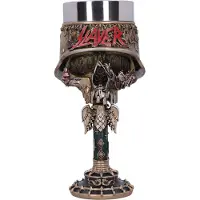 Nemesis Now Slayer Totenkopf Kelch mit Eagle Helm Motiv 19,5 cm