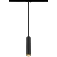 SLV GRIP! L, 1 Pendelleuchte, GU10, Pendellänge 200cm, 1x max. 6W, schwarz / gold 1008471
