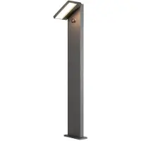 SLV Design-Gartenleuchte Abridor Pole 100 100cm Hybride Anthrazit