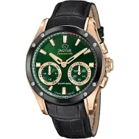 Jaguar Herren Multifunktion Uhr Connected Sport Elegant Leder schwarz UJ959/2