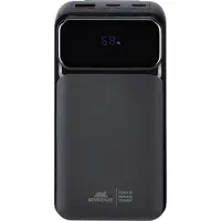 Rivacase VA2221, 20000 mAh, Lithium Polymer (LiPo), Power Delivery 3.0, Quick Charge 3.0, 22,5 W, Schwarz