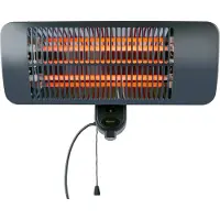 Sonstiges alpina Infrarotheizung Hängend Heizstrahler Terrasse 2000W 3 Heizstufen - Spritzwassergeschützter Terrassenheizer IP34 mit Infrarotlampe - Terrassenheizung