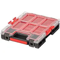 Qbrick System ONE Organizer M stapelbar 365 x 265 x 77 mm 2,5 l IP 66 mit 5 Inlays