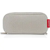 Reisenthel Kosmetiktasche , beige , Polyester,Kunststoff , Maße (cm): B: 21 H: 10 T: 7.0