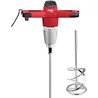Flex MXE 1000 + WR2 120, Beton, Mörtel, Ohne Schlüssel, Rot, Stufenlos, 4 m, 780 RPM