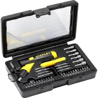 Beta Pistolen-Ratschen-Set mit schwenkbarem Gelenkgriff 40-teilig, 279,4 mm, 180,3 mm, 762 g, 38 Stück(e)