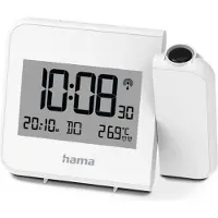 Hama Hvar, Digitaler Wecker, Rechteck, Weiß, Drinnen, Erwachsener, Junge/Mädchen