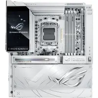 Asus ROG CROSSHAIR X870E GLACIAL, AMD, Sockel AM5, AMD Ryzen 7000 Series, AMD Ryzen 8000 Series, AMD Ryzen 9000 Series, Sockel AM5, DDR5-SDRAM, 256 GB