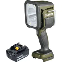Makita DML 812 G1 Akku Handstrahler 18 V 1250 lm LED Olive Grün Outdoor Adventure Sonderedition + 1x Akku 6,0 Ah - ohne Ladegerät