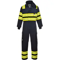 Portwest FR98 Waldbrand Overall Navy Gr. L