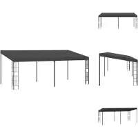 vidaXL Wand-Pavillon 3x6 m Anthrazit Stoff - Pavillons & Partyzelte
