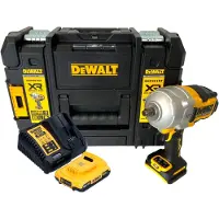 DeWalt DCF 961 D1T Akku Schlagschrauber 18 V 1632 Nm 1/2" Brushless + 1x Akku 2,0 Ah + Ladegerät + TSTAK