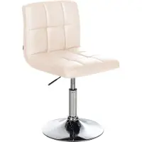 CLP Palma Lounger V2 Kunstleder Lounger höhenverstellbar und drehbar. weiß