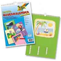Folia Dauerkalender A4 farbig