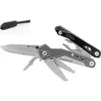 True Utility Notfalls-Überlebens-Multitool FIRERANGER L.geschl.108mm Klingen-L.70mm