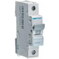 Hager MCN150 Leitungsschutzschalter 1 polig 6kA C-Charakteristik 50A 1 Modul