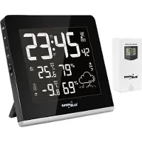 Greenblue 51193, Schwarz, Weiß, Innen-Hygrometer, Innen-Thermometer, Außen-Hygrometer, Außen-Thermometer, Hygrometer, Thermometer, Hygrometer, Thermometer, 20 - 95%, 20 - 95%