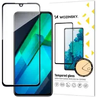 Wozinsky 9H Panzerglas für das gesamte Infinix Note 12 G96 Display mit Rahmen Case Friendly schwarz