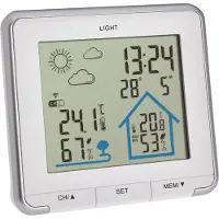 TFA-Dostmann Funk-Wetterstation LIFE, weiß, 35.1153.02,