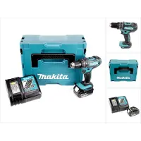 Makita DHP 482 RF1J Akku Schlagbohrschrauber 18V 62Nm + 1x Akku 3,0Ah + Ladegerät im Makpac