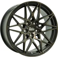 Mam 18 Zoll MAM B2 5x120 ET35 Alufelgen MATT BLACK BRONZE