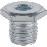 Ks Tools Ölablassschraube, Innen6kant 13 mm, M12x1,5x13,5 mm, 10er-Pack