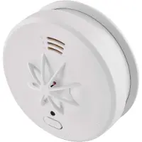 Emos drahtloser Hitzewarnmelder, batteriebetrieben mit optischer und akustischer Signalisierung 85 dB, 10 Jahre Lebensdauer, Test-/Stummtaste, P56300