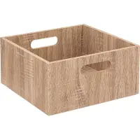 5 Five Heller Schrankkorb aus Holz medium Five - Braun