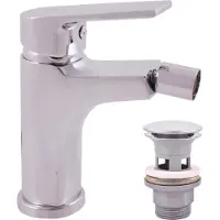 RAV Bidet, WC-Mischer COLORADO in Chrom mit Siphon SLEZAK
