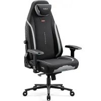 Diablo Chairs Diablo X.Eye Prime Gaming Stuhl mit Kühlfunktion Bürostuhl Schreibtischstuhl, Belastbar bis 140 kg, Größe Normal, Farbe Schwarz