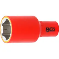 Bgs 72080 VDE-Steckschlüssel-Einsatz Sechskant, An trieb Innenvierkant 12,5 mm (1/2"), SW 30 mm