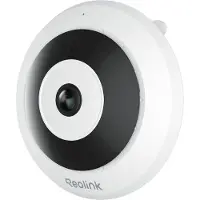 Reolink FE-P, 2K+ 6MP PoE Fisheye-Kamera Indoor, 360° Panorama, Smarte Personenerkennung, Nachtsicht, Mehrere Anzeigemodi, 2-Wege-Audio, Einbau-Sirene