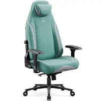 Diablo Chairs Diablo X.Eye Prime Gaming Stuhl mit Kühlfunktion Bürostuhl Schreibtischstuhl, Belastbar bis 140 kg, Größe Normal, Farbe Mystic Mint