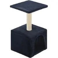 vidaXL Katzen-Kratzbaum Sisal 55 cm Dunkelblau