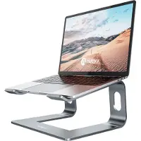 Nilox Verstellbarer Laptop-Ständer NXSLF01 für Geräte bis zu 16" Grau 8 Kg