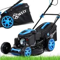 Thunder Hexwelt Benzin Rasenmäher 51 cm 200 cm3 mit Antrieb