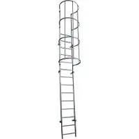 Drabest | Ewakuierungsleiter - 4–6 M - Verzinkter Stahl - 150 Kg - Modulare Konstruktion - 20 Stufen