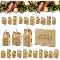 QLS Adventskalender 2024 zum befüllen 24 Geschenktüten DIY 11072