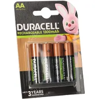 Black Box 4 LR06 1300mAh, Wiederaufladbarer Akku, Nickel-Metallhydrid (NiMH), 1,2 V, 4 Stück(e), 1300 mAh, Mehrfarbig