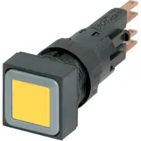 Eaton Q18LT-GE/WB, Drucktasten-Schalter, Schwarz, Gelb, IP65, 18 mm, 60 mm, 18 mm