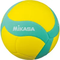 MIKASA VS220W FIVB Kids Ball VS220W-Y-G, Unisex, Volleyball, Gelb, Größe: 5
