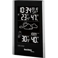 Technoline Wetterstation WS 9060 silber schwarz