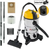 Arebos Industriestaubsauger 1300W, 30L, Gelb