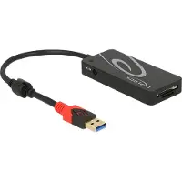 DeLOCK 62899, USB 3.2 Gen 1 (3.1 Gen 1) Type-A, Schwarz, MMC, MMC Mobile, MMCmicro, MicroSD (TransFlash), MicroSDHC, MicroSDXC, MiniSD, MiniSDHC, RS-MMC,..., USB 3.2 Gen 1 (3.1 Gen 1) Type-A, 0.9 A