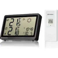 Bresser Meteo Temperaturstation Horizontaler Bildschirm 7004220