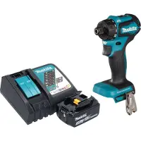 Makita DDF 083 RT1 Akku Bohrschrauber 18 V 40 Nm 1/4'' Brushless + 1x Akku 5,0 Ah + Ladegerät