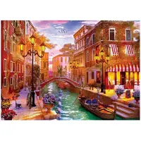 Eurographics Puzzle Dominic Davison - Sonnenuntergang Venedig - 1000 Teile