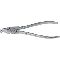 Stahlwille Sicherungsringzange f.Innenringe Gr.J 21 L.170mm Spitzen-D.1,8mm Kopf mattverchromt Griffe verchromt kariert